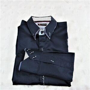 Men's Italian Dress Shirt Blue Long Sleeve Button Down Size 1X US 7Camicie